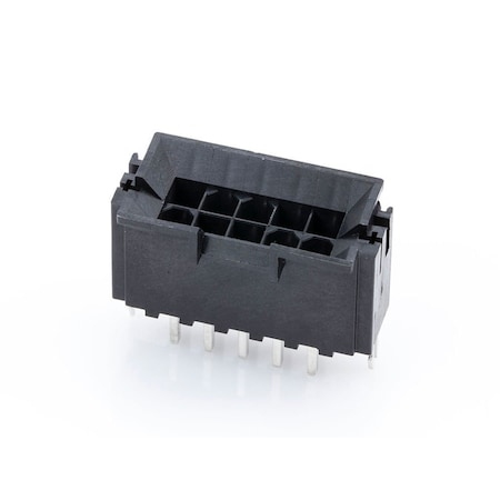 Molex Rectangular Power Connector, 10 Contact(S), Male, Solder Terminal, Receptacle 440680048